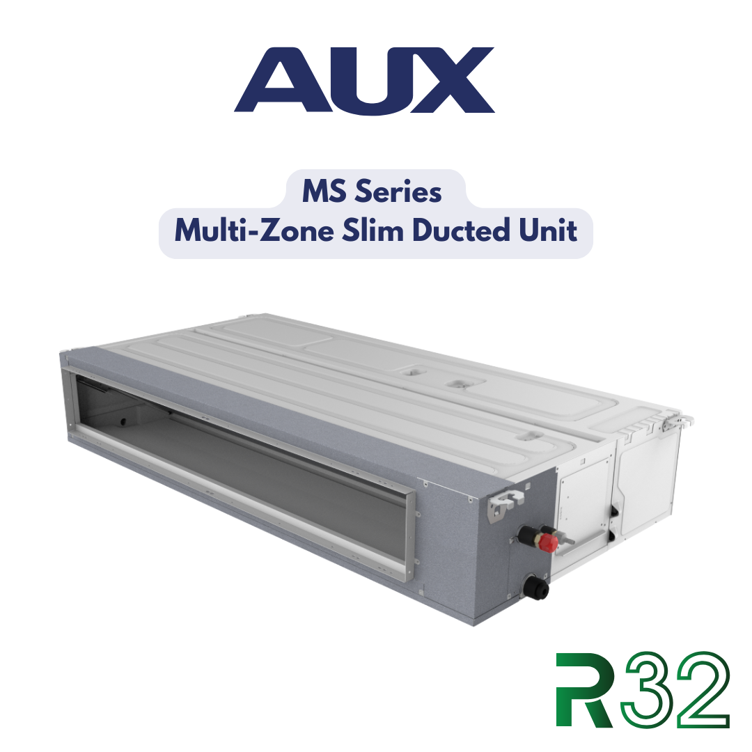 AUX 24,000 BTU Multi-Zone Slim Ducted Indoor Unit – R32